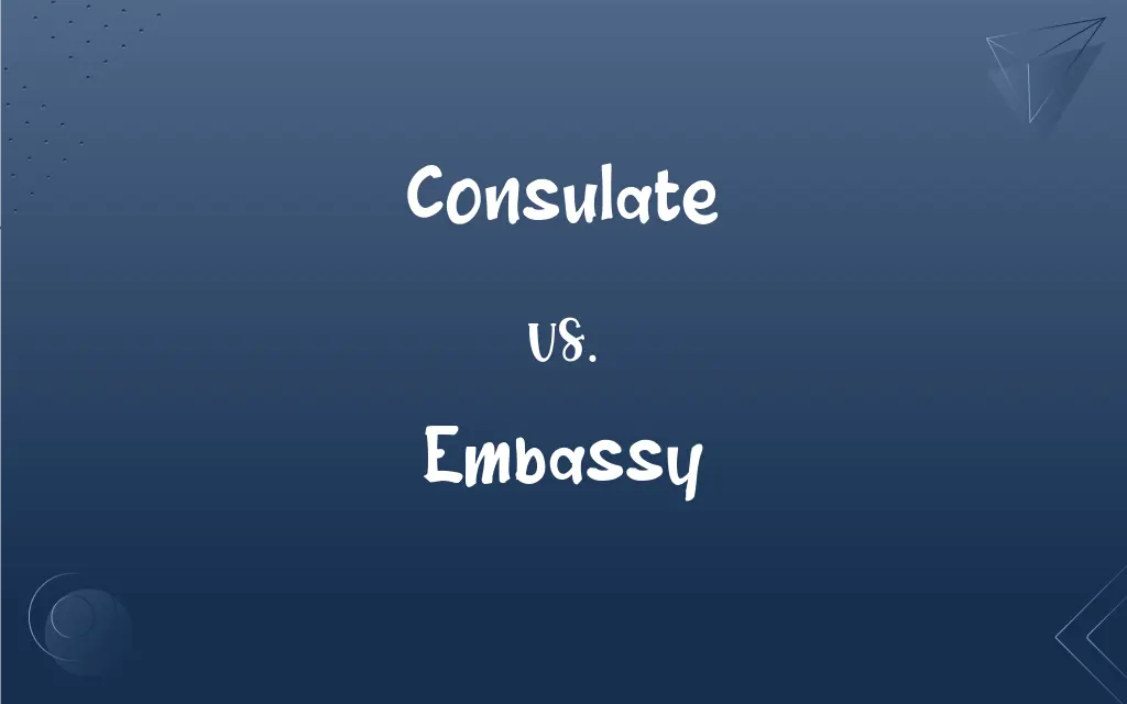Consulate Vs Embassy What S The Difference