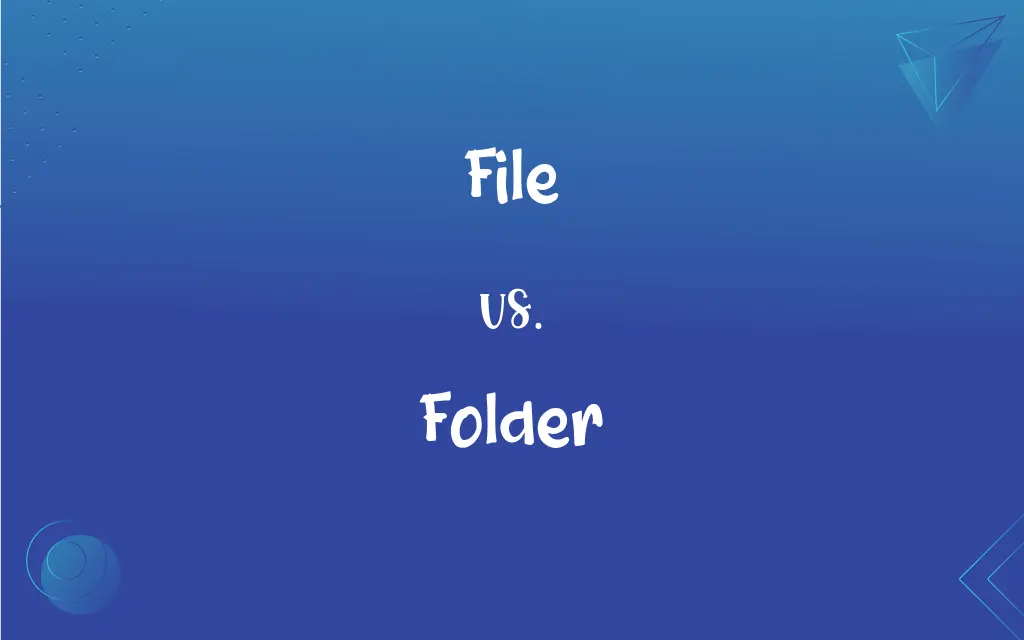 File vs. Folder What’s the Difference?