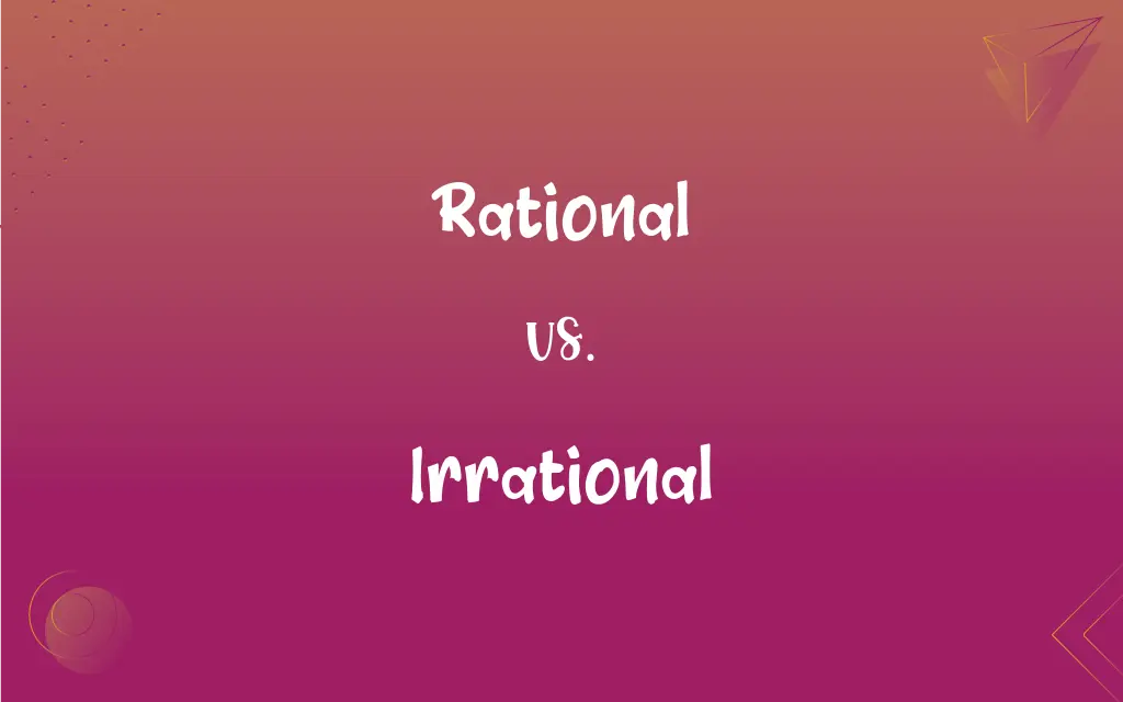 Rational Vs Irrational What s The Difference 